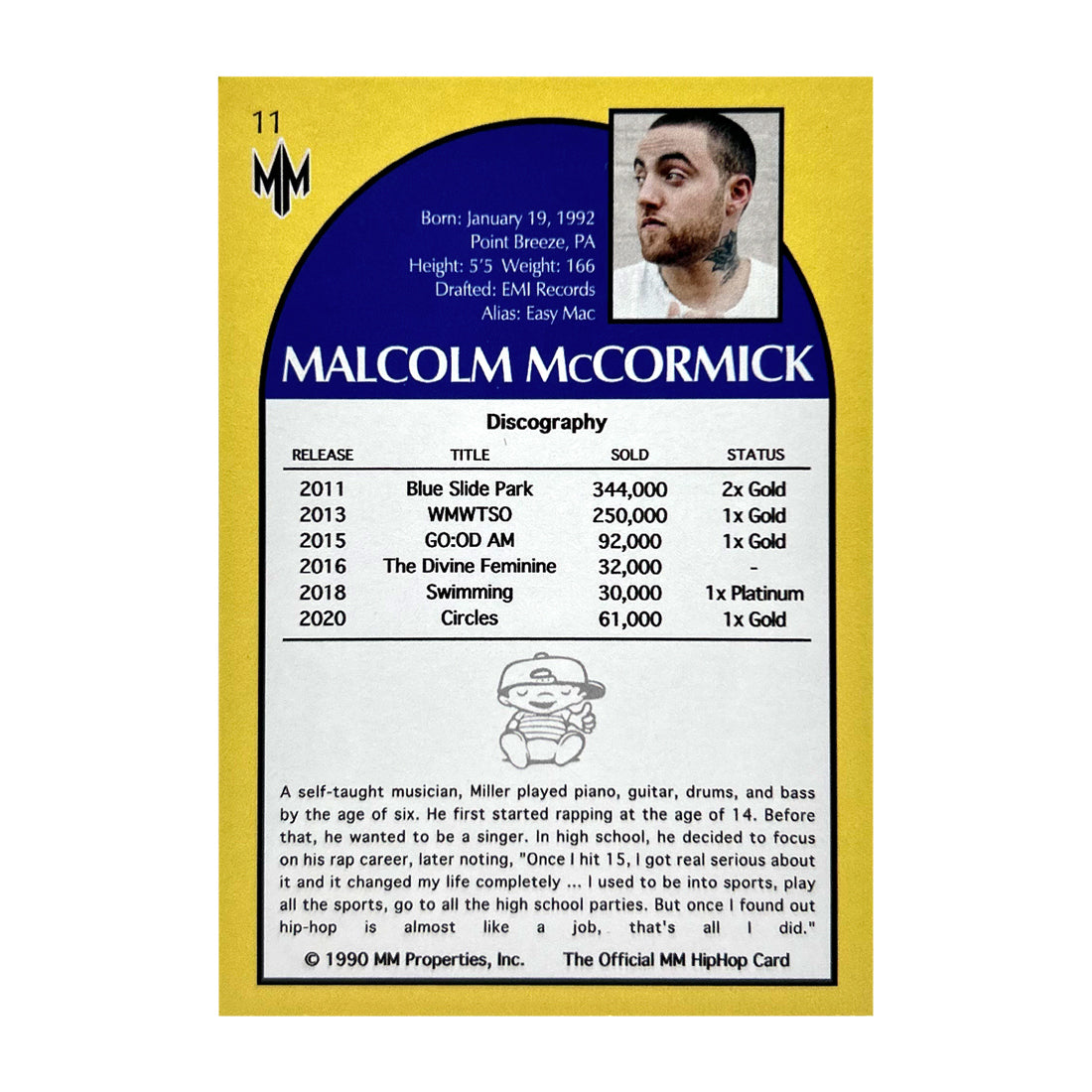 Mac Miller 1990 Hoops