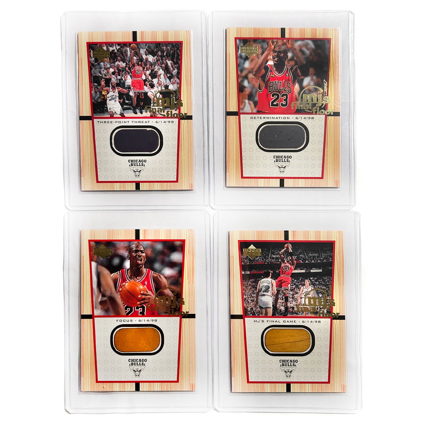 1999-00 Upper Deck "MJ's Final Floor" Michael Jordan Complete Set