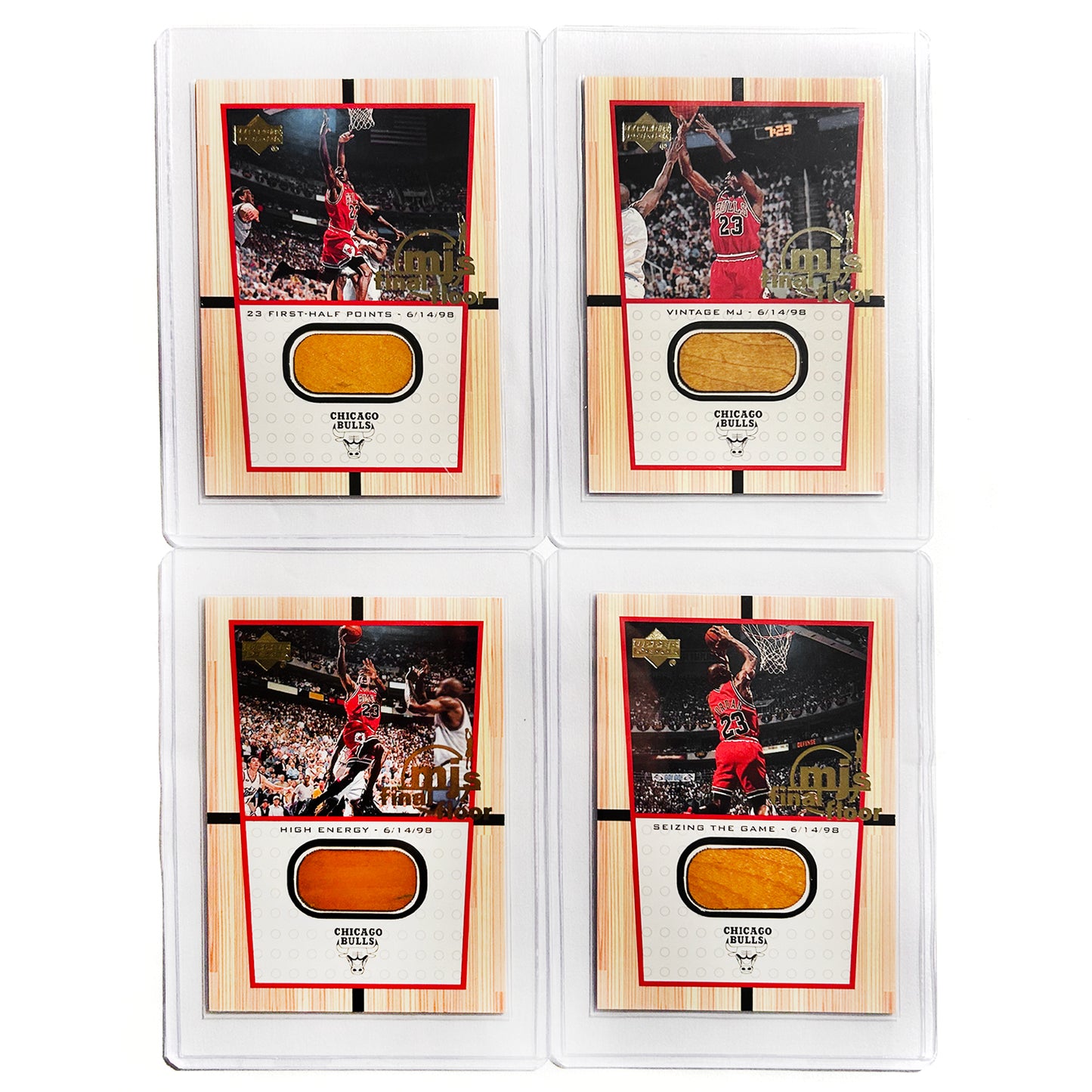1999-00 Upper Deck "MJ's Final Floor" Michael Jordan Complete Set