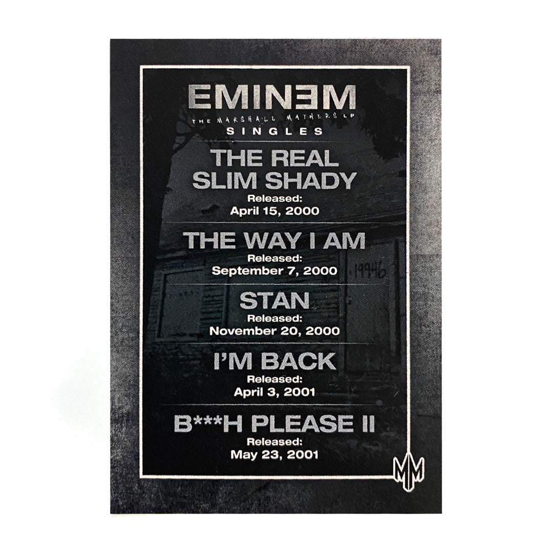 Eminem Platinum Ticket