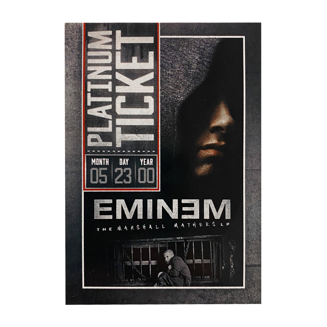 Eminem Platinum Ticket