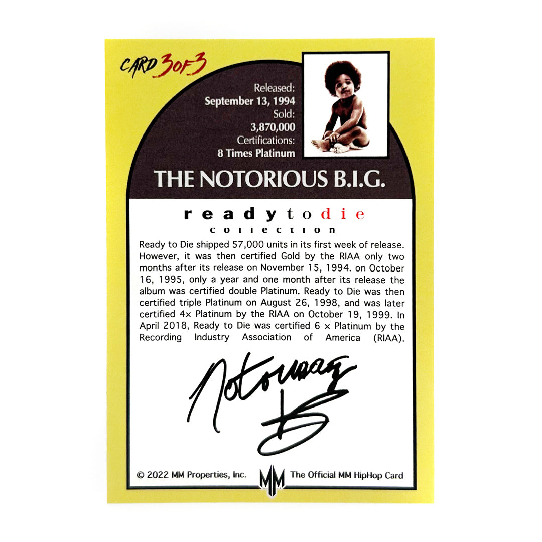 Biggie Smalls Ready To Die Set