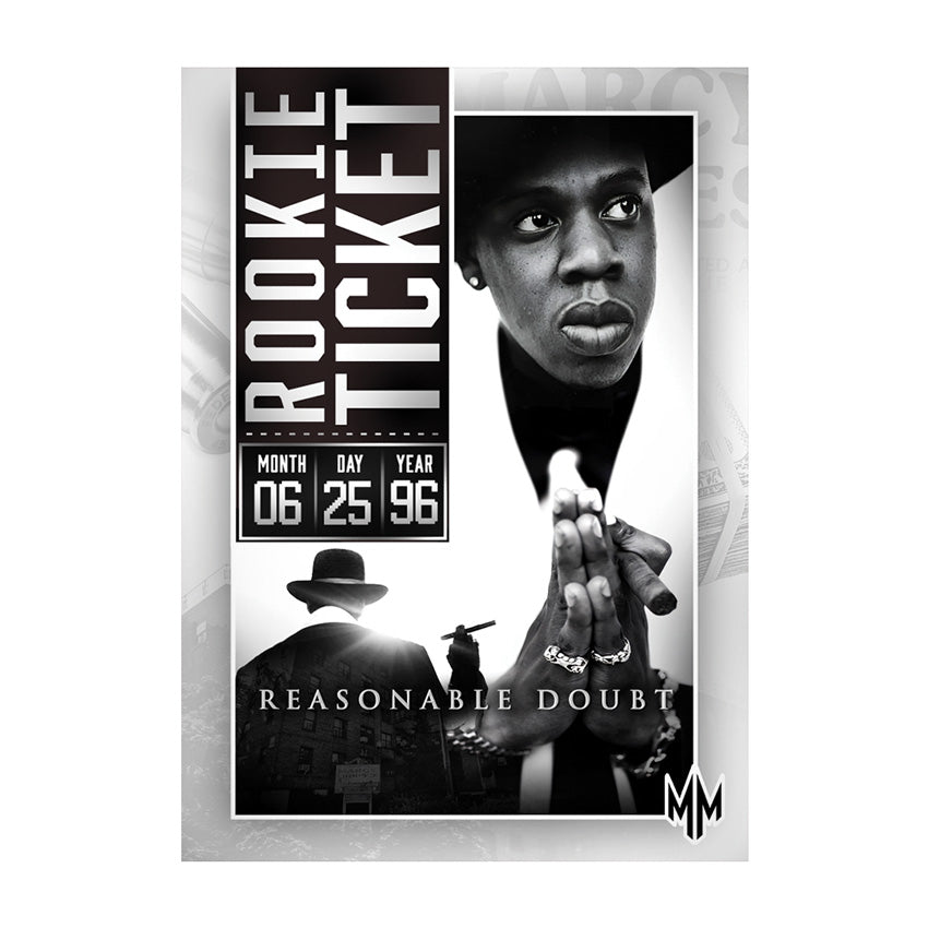 Jay-Z ROOKIE TICKET Reasonable Doubt
